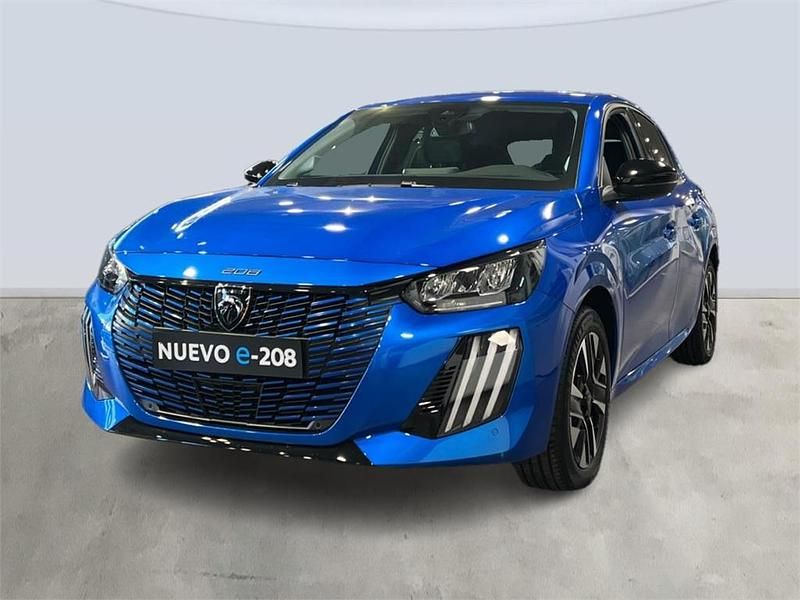 Azul Nuevo 2025 Peugeot e-208 Allure Utilitario | 33.200 € (Un poco caro) - Imagen 1/4