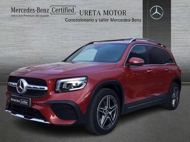 Rojo Usado 2021 Mercedes GLB200 SUV | 30.000 € (Precio justo) - Imagen 1/4