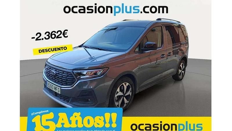 Gris Usado 2023 Ford Tourneo Connect Active Monovolumen | 23.628 € (Buen precio) - Imagen 1/4