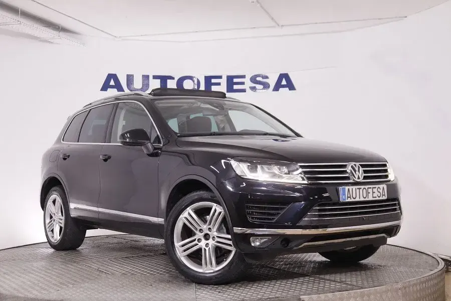Usado VW Touareg S 262 CV (192 kW) 2015 Negro SUV