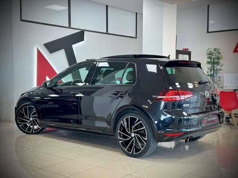 Usado VW Golf VII GTD 184 CV (135 kW) 2013 Negro Utilitario