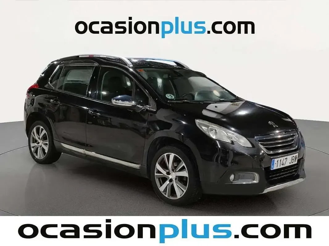 Usado Peugeot 2008 Allure 92 CV (67 kW) 2014 Negro SUV