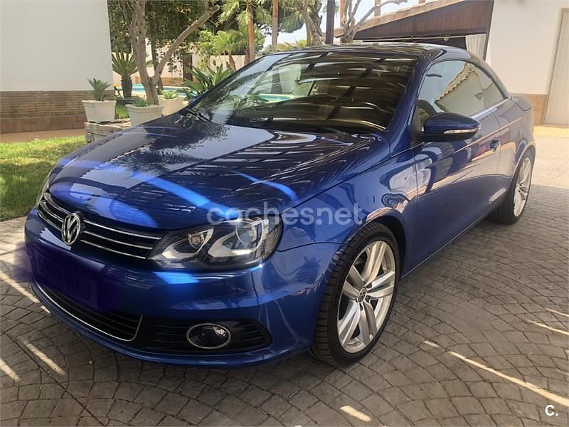 Usado VW Eos Sport 140 CV (102 kW) 2012 Azul Descapotable