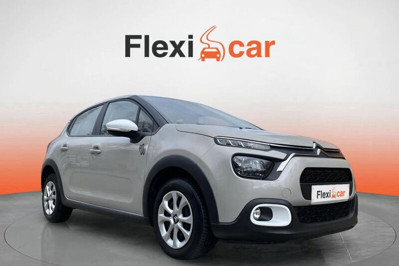 Beige Usado 2021 Citroën C3 PureTech Utilitario | 9290 € (Super precio) - Imagen 1/4
