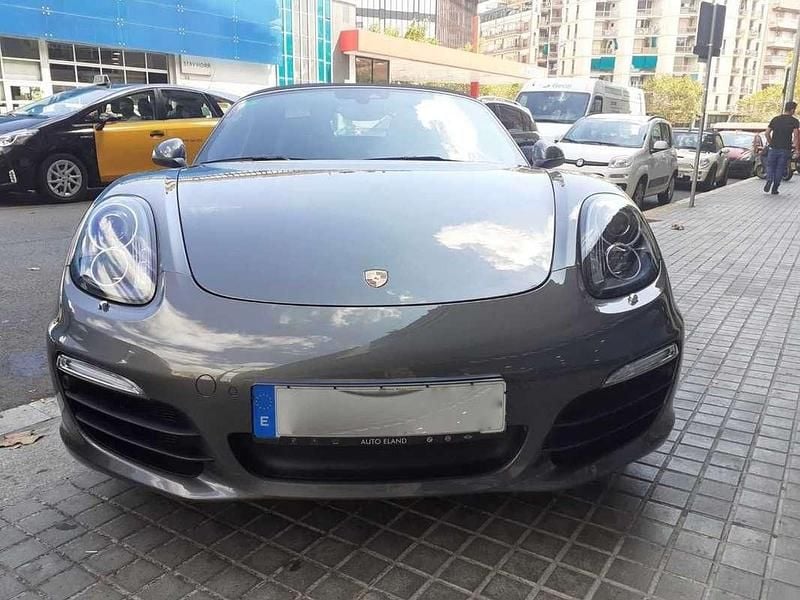Käytetty Porsche Boxster 265 HP (194 kW) 2015 Harmaa Avoauto
