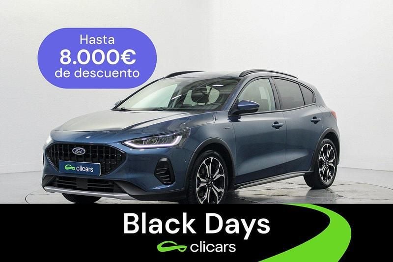 Azul Usado 2023 Ford Focus Active Berlina | 16.990 € (Buen precio) - Imagen 1/4