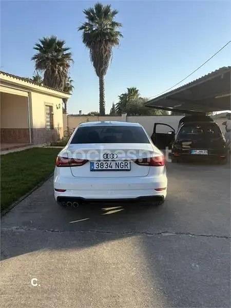 Usado Audi A3 S-Line 150 CV (110 kW) 2018 Blanco Berlina