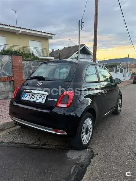 Usado Fiat 500 Dolcevita 70 CV (51 kW) 2021 Negro Berlina
