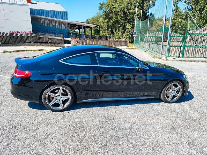 Usado Mercedes C220 170 CV (125 kW) 2016 Negro Coupe