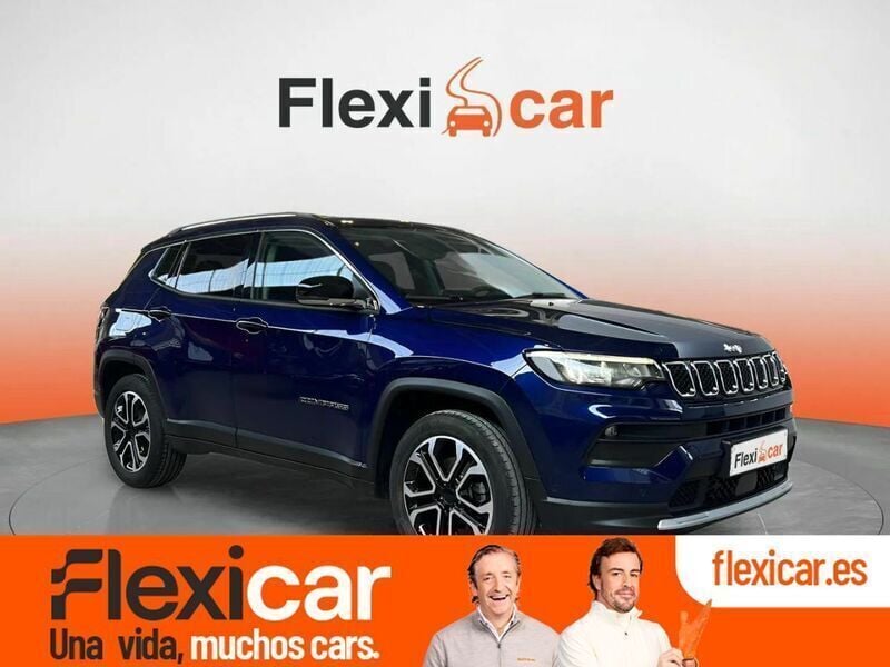 Gris Usado 2021 Jeep Compass Limited SUV | 17.690 € (Precio justo) - Imagen 1/4