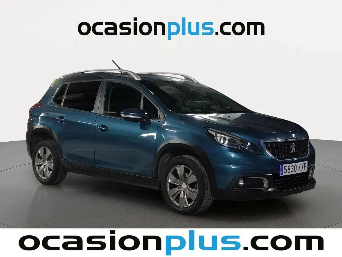 Usado Peugeot 2008 Signature Sky 100 CV (73 kW) 2019 Verde SUV