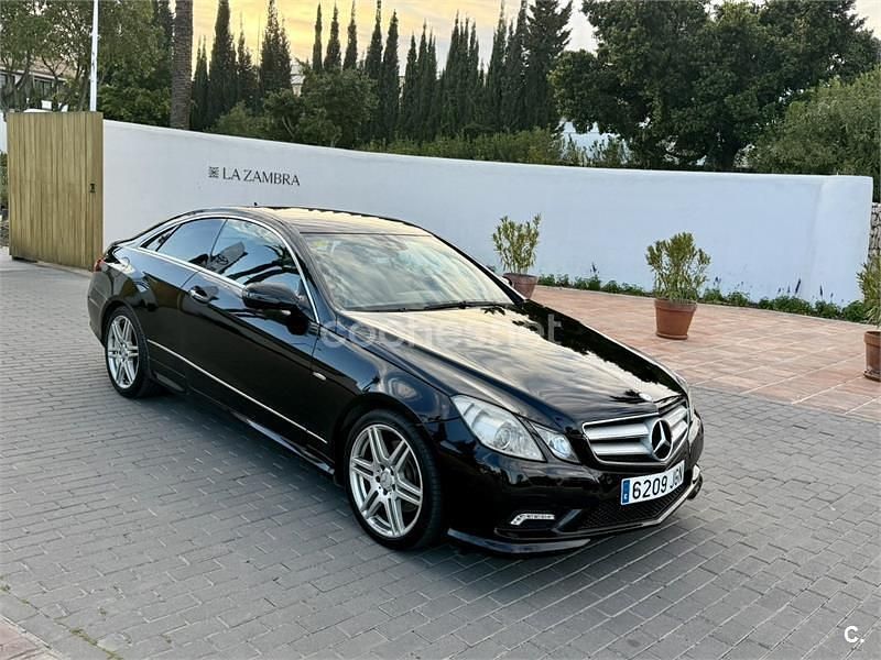 Usado Mercedes E350 231 CV (169 kW) 2010 Negro Coupe