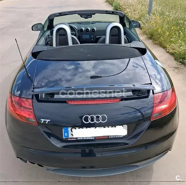 Usado Audi TT Roadster S-Line 200 CV (147 kW) 2007 Negro Descapotable