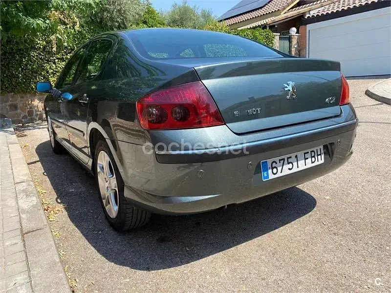 Usado Peugeot 407 Sport 136 CV (100 kW) 2006 Verde Berlina