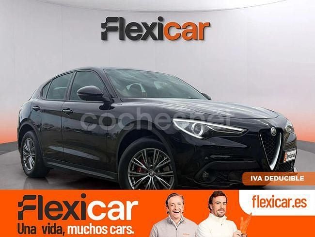 Negro Usado 2022 Alfa Romeo Stelvio Sprint SUV | 27.990 € (Precio justo) - Imagen 1/4