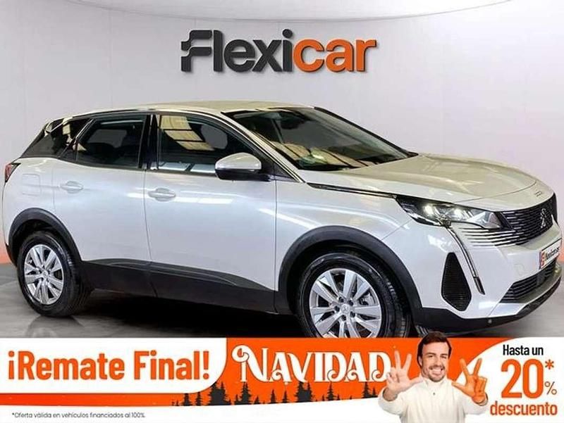 Blanco Usado 2021 Peugeot 3008 Allure Monovolumen | 16.790 € (Buen precio) - Imagen 1/4