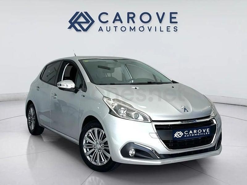 Usado Peugeot 208 Style 82 CV (60 kW) 2016 Gris / plata Utilitario