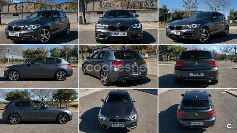 Usado BMW 116 M Sport 136 CV (100 kW) 2014 Gris / plata Utilitario