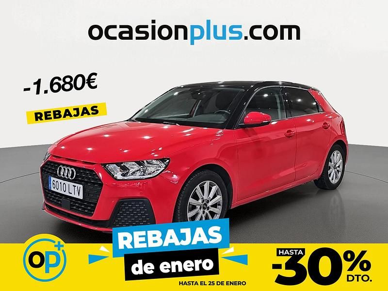Rojo Usado 2021 Audi A1 Advanced Plus | 18.490 € (Precio justo) - Imagen 1/4