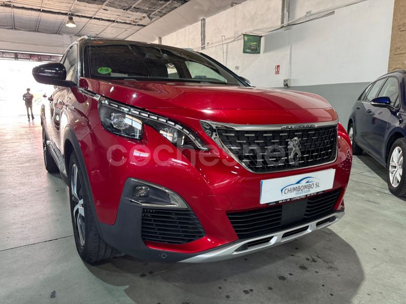 Rojo Usado 2017 Peugeot 3008 GT-line SUV | 17.000 € (Precio justo) - Imagen 1/4