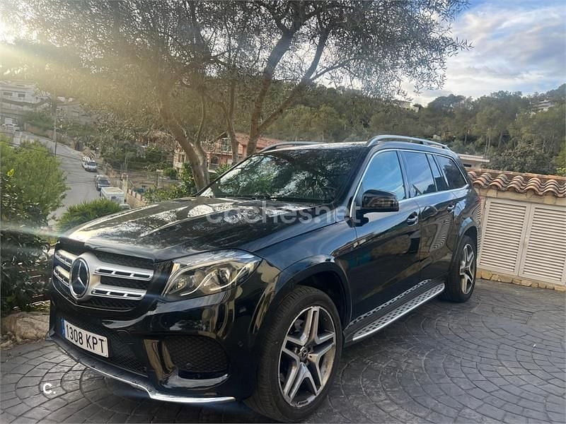 Usado Mercedes GLS350 258 CV (189 kW) 2018 Negro SUV