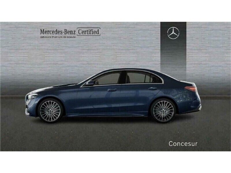 Azul sodalita Usado 2024 Mercedes C220 Berlina | 45.900 € (Precio justo) - Imagen 1/3