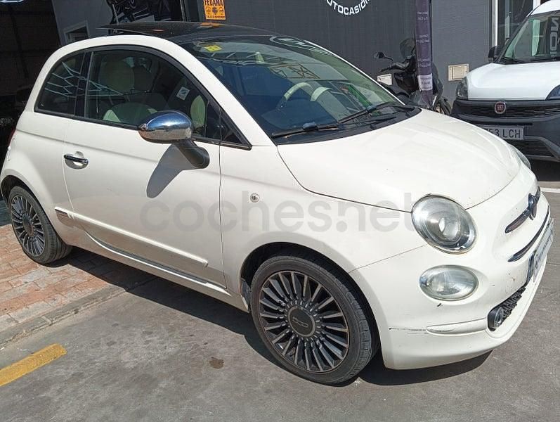 Occasion Fiat 500 Lounge 69 PK (50 kW) 2018 Wit Sedan