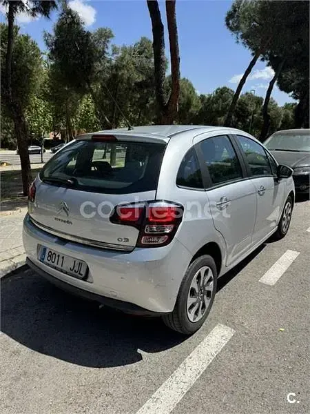 Usado Citroën C3 PureTech 68 CV (50 kW) 2015 Gris / plata Berlina