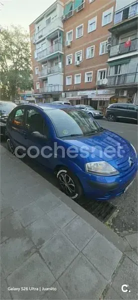 Usado Citroën C3 70 CV (51 kW) 2007 Azul Berlina