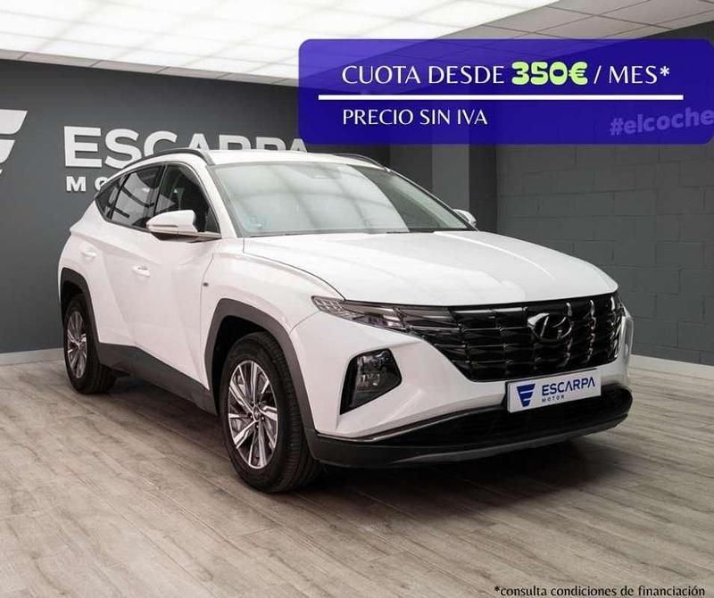 Usado Hyundai Tucson 136 CV (100 kW) 2022 Blanco SUV