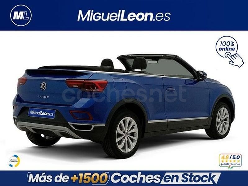 Usado VW T-Roc Style 110 CV (80 kW) 2022 Azul SUV