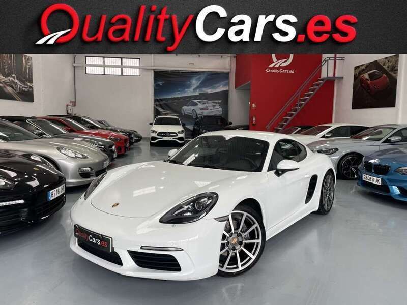 Blanco Usado 2018 Porsche Cayman Coupe | 58.900 € - Imagen 1/4