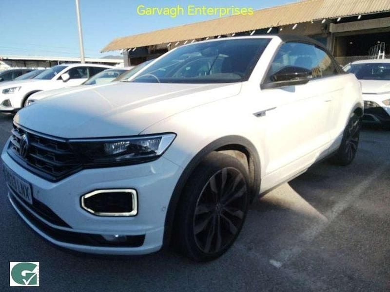 Blanco Usado 2021 VW T-Roc Cabriolet R-line Descapotable | 22.490 € (Buen precio) - Imagen 1/4