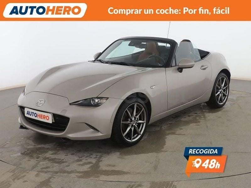 Usado Mazda MX5 Homura-Line 184 CV (135 kW) 2021 Gris Descapotable