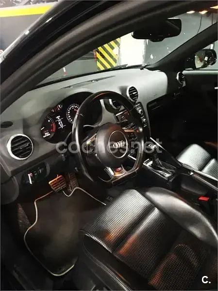 Usado Audi S3 Black Edition 265 CV (194 kW) 2012 Negro Utilitario