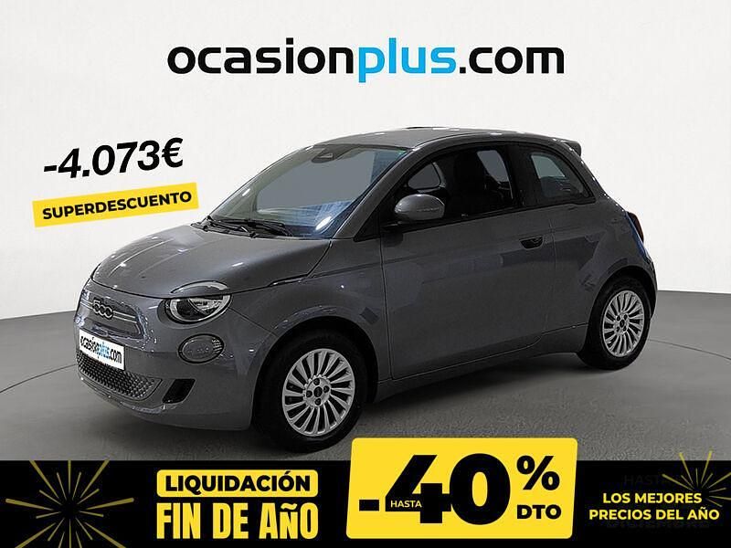 Gris Usado 2022 Fiat 500e Action Utilitario | 12.450 € (Precio justo) - Imagen 1/4