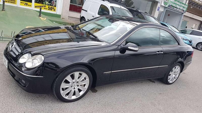 Usado Mercedes CLK200 224 CV (164 kW) 2006 Azul Coupe