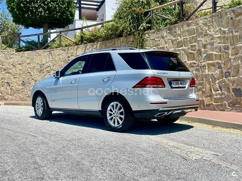 Usado Mercedes GLE350 258 CV (189 kW) 2017 Gris / plata SUV