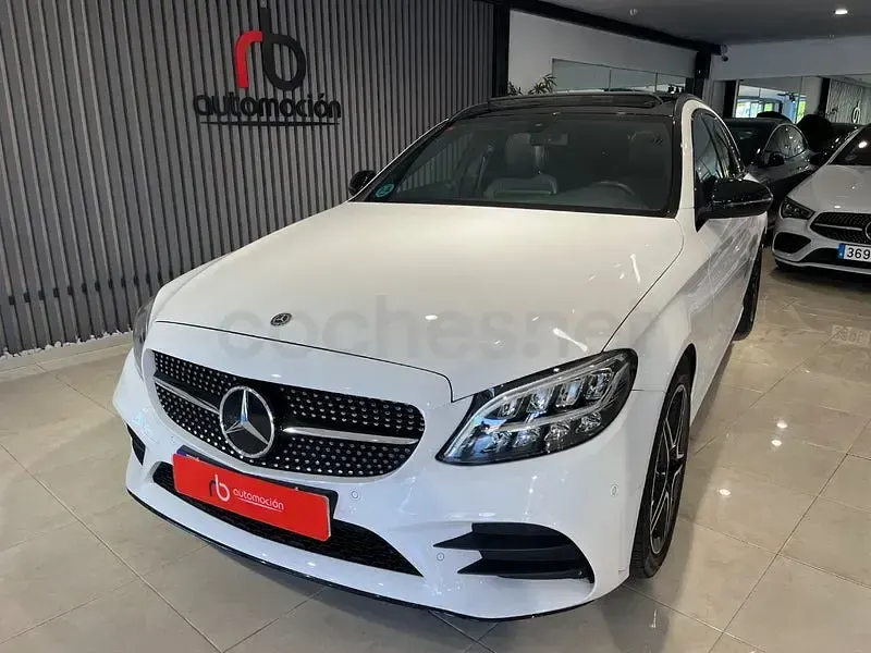 Usado Mercedes C200 160 CV (117 kW) 2020 Blanco Familiar