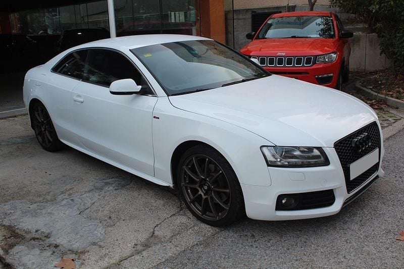 Usado Audi A5 S-Line 180 CV (132 kW) 2009 Blanco Coupe