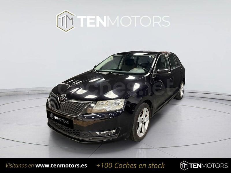 Usado Skoda Rapid Ambition 90 CV (66 kW) 2018 Negro Utilitario