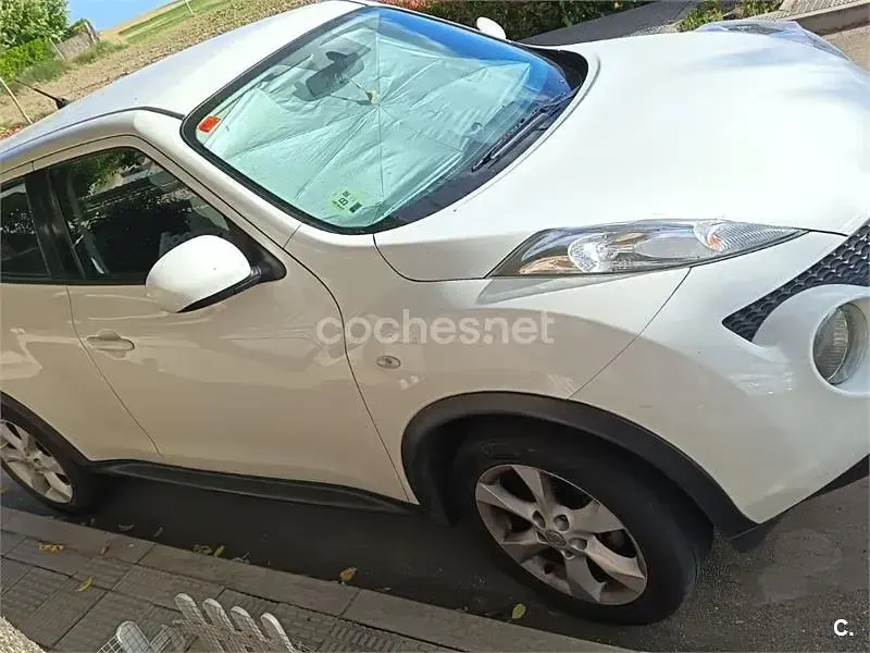 Usado Nissan Juke Acenta 110 CV (80 kW) 2010 Blanco SUV