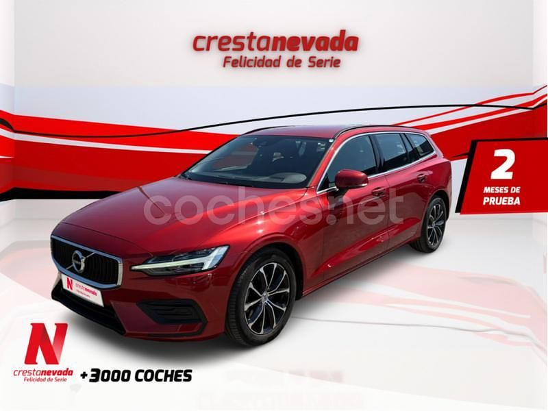 Rojo Usado 2022 Volvo V60 Momentum Familiar | 25.990 € (Precio justo) - Imagen 1/4