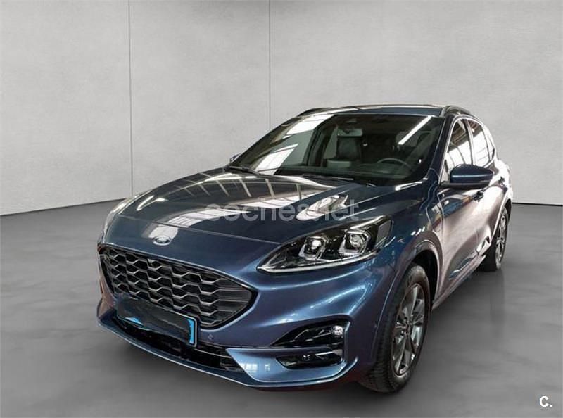 Azul Usado 2021 Ford Kuga ST-Line X SUV | 24.300 € (Precio justo) - Imagen 1/4