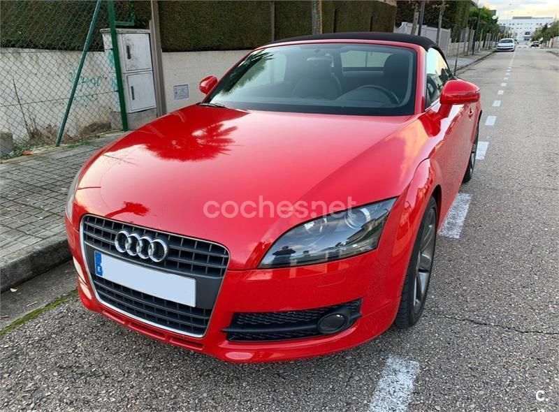 Rojo Usado 2007 Audi TT Roadster Descapotable | 42.900 € - Imagen 1/3