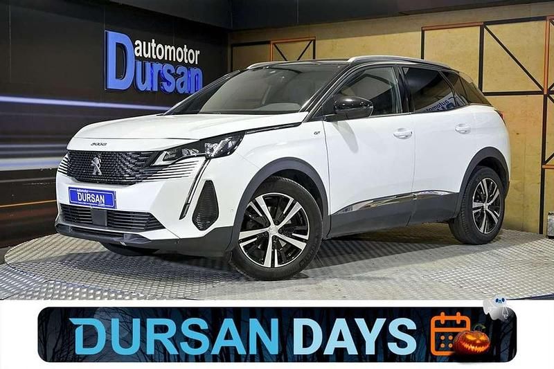 Blanco Usado 2021 Peugeot 3008 GT SUV | 20.990 € (Un poco caro) - Imagen 1/4
