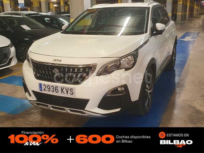 Blanco Usado 2019 Peugeot 3008 Allure SUV | 14.250 € (Buen precio) - Imagen 1/4