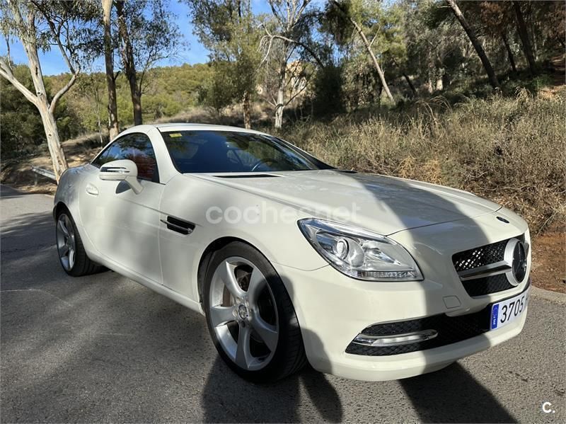 Usado Mercedes SLK250 204 CV (150 kW) 2012 Blanco Descapotable