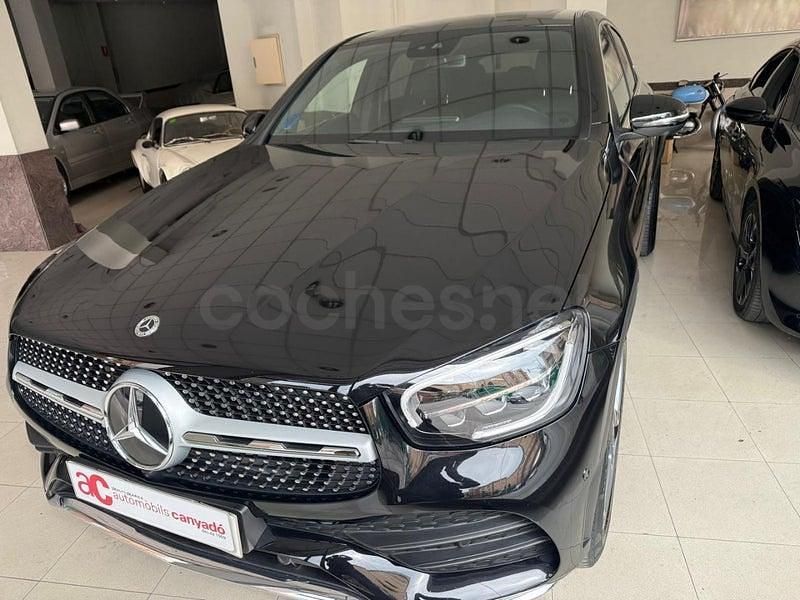 Usado Mercedes GLC300e 320 CV (235 kW) 2022 Negro Coupe