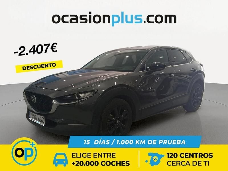 Gris Usado 2022 Mazda CX-30 Homura-Line SUV | 25.250 € (Precio justo) - Imagen 1/4